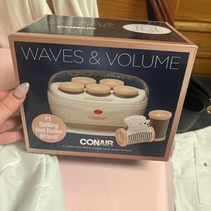 Conair Waves & Volume Hair Rollers - White and Tan
